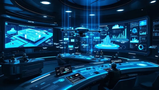 AI in real-time monitoring and data analysis for construction projects.