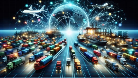 Illustration of transportation management system (TMS)