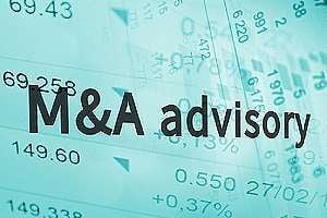 Bank M&A advisory concept