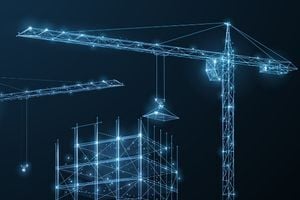 Construction building design concept