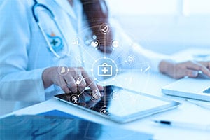 Healthcare technology concept