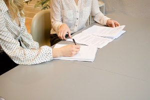 M&A advisor assisting a client