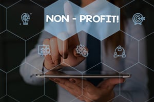 Nonprofit technology concept