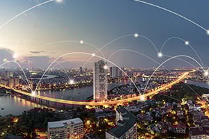 Smart city concept