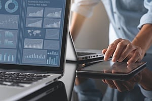 a secure connection used on a company device in order to reduce cyber risks