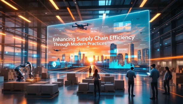 Enhancing supply chain efficiency through modern practices.