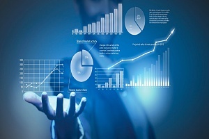 data and information in the palm of a person