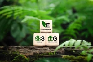 esg concept of environmental, social and governance