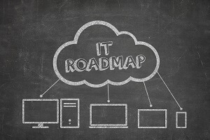 it roadmap concept