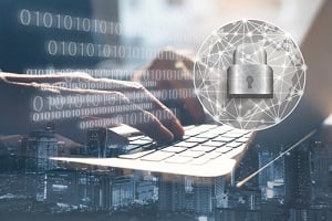 ransomware cyber security concept