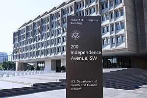 United States Department of Health and Human Services building in Washington, DC